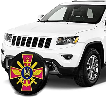 HIFENli Ukrayna Silahlı Kuvvetleri Lastik Kapak Tekerlek Lastik Kapak Toz Geçirmez Araba Kamyon SUV Camper Trailer için Uygun