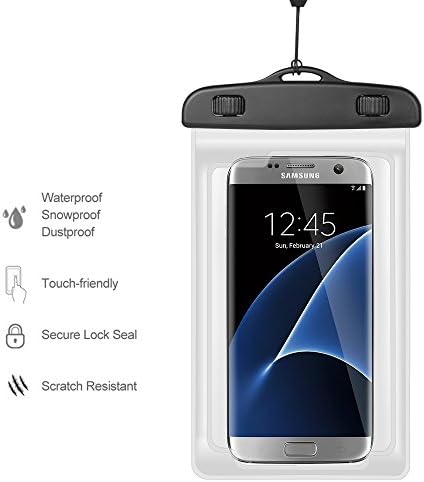 Su geçirmez Kılıf Evrensel IPX8 Su Geçirmez Telefon Kılıfı Kuru Çanta için iPhone Xs Max/XR/X/8 Artı / 7 / Galaxy S10 + S9 /