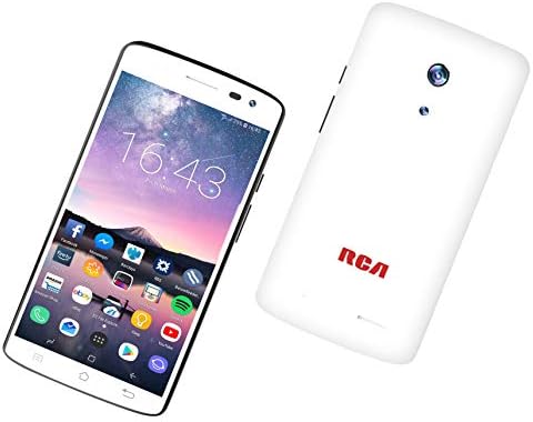 RCA Q2 Android 9.0 Pasta, 5.0 HD, 4G LTE, 16GB, 8MP 5MP Çift Kamera, Çift Sım, Kilidi Açılmış Akıllı Telefon (Beyaz)