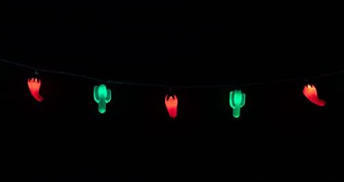 Camco Retro Seyahat Römork Parti ışıkları / (10) Seyahat Römork ışıkları ile 8' İplikçiğe Sahiptir / RV Tenteleri ve Kamp Dekoru