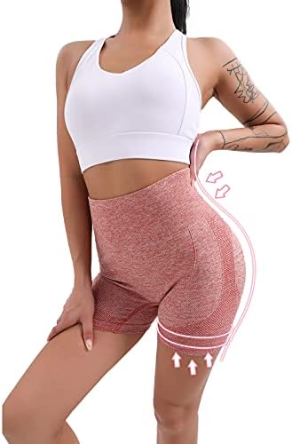 Keepfit kadın Egzersiz Yoga Şort Konfor Giyim Yüksek Bel Tayt Bootcut Sıska Düz Kontrol Zayıflama Yoga Pantolon