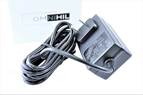 [UL Listelenen] OMNIHIL 8 Ayaklar Uzun AC / DC Adaptörü ile Uyumlu Kawasaki Taşınabilir DVD Oynatıcı Pvs1080 Pvs10921 Güç kaynağı