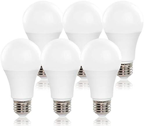 LED A19 Ampuller | 9 Watt (60 Watt Eşdeğeri) | E26 Taban | Günışığı 5000K | EcoSmart ışıklar | Yüksek Çıkışlı 825 Lümen | GoodBulb
