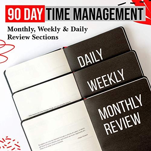 Bu Benim Dönemim 90 Günlük Planlayıcısı, Tarihsiz Haftalık ve Aylık Planlayıcısı, Yaşam Organizatörü / Hedefler Günlüğü, Tarihsiz
