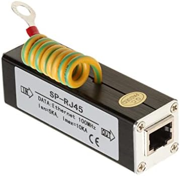 MagiDeal 2X Ağ Adaptörü Ethernet LAN Dalgalanma Koruyucusu Dalgalanma Bastırıcı Thunder için &