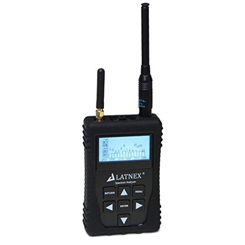 SPA-6G Combo RF Explorer ve Spektrum Analizörü ile bir Ağır durumda Taşınabilir El Dijital Ham-Radyo-WiFi-Ağ-Ses-Sinyal Frekans