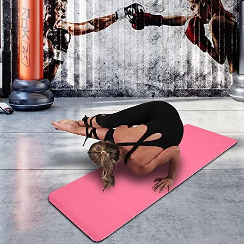 Valkynos Yoga Mat, SGS Sertifikalı TPE Kaymaz Yoga Paspasları, Çevre Dostu Yoga Pilates Fitness için 72x24 Ekstra Kalın 1/4,