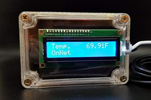 pp-Kod WiFi Sıcaklık Probu Sensörü, E-posta ve SMS uyarıları ile Her Yerden Monitör (Prob Uzunluğu: 3 M)