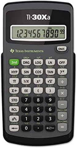 Texas Instruments 275842 Texas Instruments TI-30Xa 10 Haneli Bilimsel Hesap Makinesi Siyah