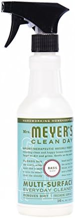 Bayan Meyer'in Clean Day Çok Yüzeyli Temizleyici Spreyi, Tezgahlar, Zeminler, Duvarlar ve Daha Fazlası için Günlük Temizlik Solüsyonu,