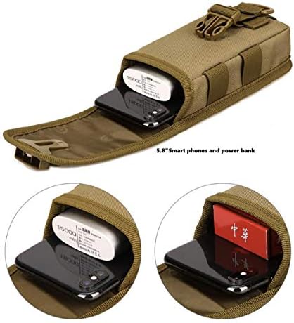 Cep telefonu kılıfı Kılıfı Smartphone Kılıfı Crossbody Omuz Cep telefonu kılıfı Kemer Torbalar Erkekler için Bel Çantası Paketi
