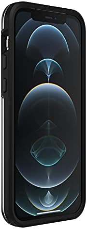 AppleiPhone 12 Pro Max için LifeProof, Şeffaf ve İnce Damla Geçirmez Koruyucu Kılıf, Seriye Bakın, Siyah Kristal Berraklığında