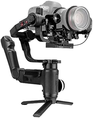 DONCK Eylem Kamera Sabitleyici Gimbal Dijital SLR Kameralar için 3 eksenli Gimbal Sabitleyici, Dış Mekan Video Kaydı için Su