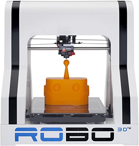 ROBO 3D R1 Plus 10x9x8 İnç ABS / PLA 3D Yazıcı, Beyaz (A1-0002-000)