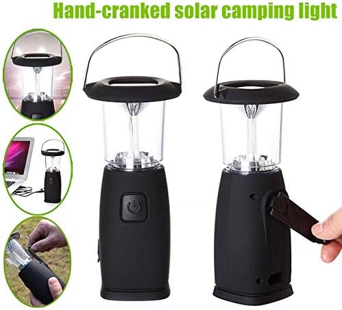 01 GÖMLEKLERİ LED kamp fener 6 LEDs güneş el-Up krank el feneri USB şarj edilebilir kamp ışıkları Mini acil Torch gece ışık çadır