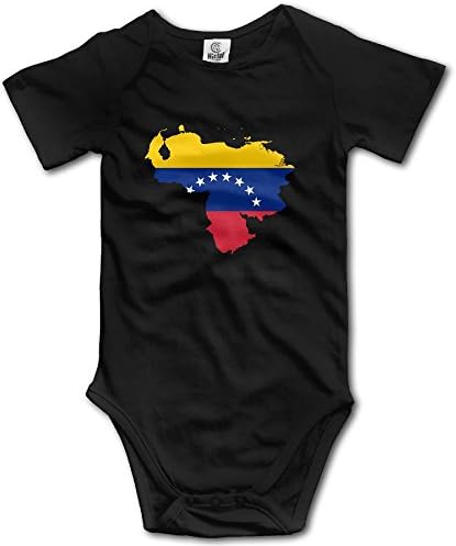 Venezuela BİR TAKIM Bayrak Haritası Komik Bebek Onesies Bebek Giysileri Erkek Kız Bodysuit Tulum Tulum Bebek Kıyafetler