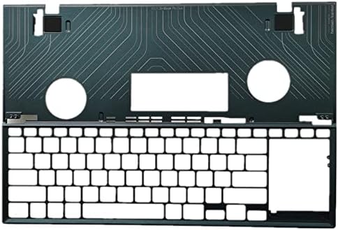 Dizüstü Üst Kılıf Kapak C Kabuk ıçin ASUS ZenBook Pro Duo 15 UX581LV Renk Siyah Küçük Girin Anahtar Düzeni