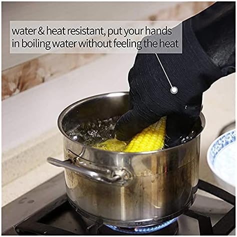 Potholders & fırın eldivenleri yüksek ısı eldiven ızgara yalıtımlı pişirme eldiven için barbekü/ızgara / ıçen / fırın Mitt /