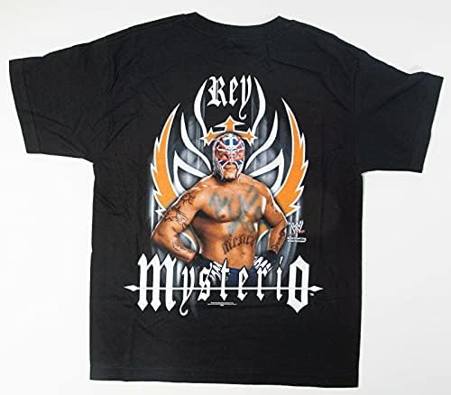 Rey Mysterio İmzalı WWE Gömlek PSA / DNA COA Resmi 2004 Çocuk İmzalı Güreş-İmzalı Güreş Çeşitli Eşyalar