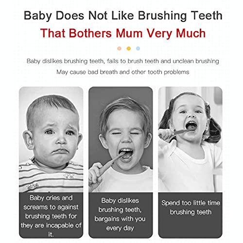 U Şekilli Diş Fırçaları Çocuklar için 2-12, 360° Oral Temizleme Beyazlatma Silikon Yumuşak Kıllar Manuel Diş Fırçası