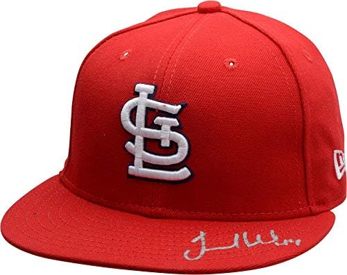 Jordan Hicks St. Louis Cardinals İmzalı Yeni Dönem Beyzbol Şapkası - İmzalı Major League Baseball Şapkaları
