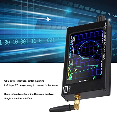 Spektrum Analizörü, Devre Sistemi için Kablo ile USB Frekans Analizörleri 4.3 inç TFT LCD