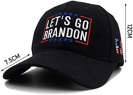 Fuguan Gidelim Brandon FJB ABD Bayrağı Baskı beyzbol Şapkası, Ayarlanabilir Klasik Şapka beyzbol şapkası Golf Kapaklar Erkekler