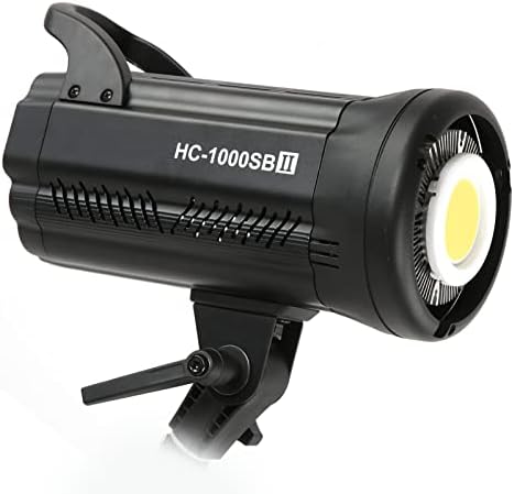 Vbestlıfe LED Video ışığı,5600 K CRI95+ TLCI95+,HC‑1000SB II Fotoğrafçılık LED video ışığı,Portre Fotoğrafçılığı için,Video Kayıt