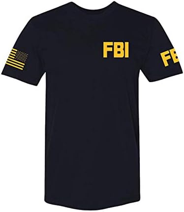 Kolluk-Polis EMS FBI Yangın Kurtarma Şerif K-9 Unisex Iki Taraflı T-Shirt