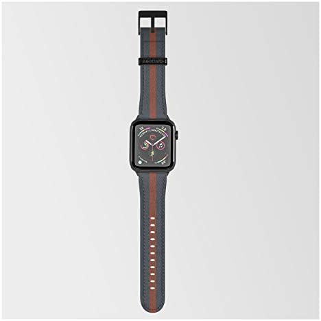 Apple Watch 42mm/44mm ile Uyumlu Smartwatch Bandında Ia Po tarafından Vermilyon Hattı