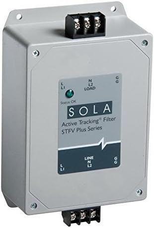 Sola / Hevı-Duty STFV050-10N Aktif İzleme Aşırı Gerilim Korumalı STFV Plus Serisi Filtreleme 120 Volt AC 1 Faz 6 Vida / Panel