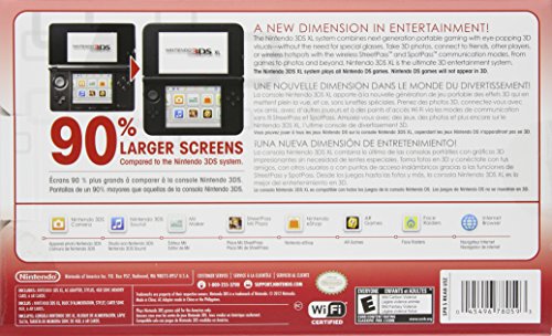 Nintendo 3DS XL-Kırmızı / Siyah