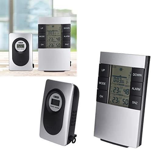 yangsense Sıcaklık nem monitörü, renkli ekran Elektronik Çok Fonksiyonlu Hava Durumu İstasyonu Sensörü ile Ev için Ofis için