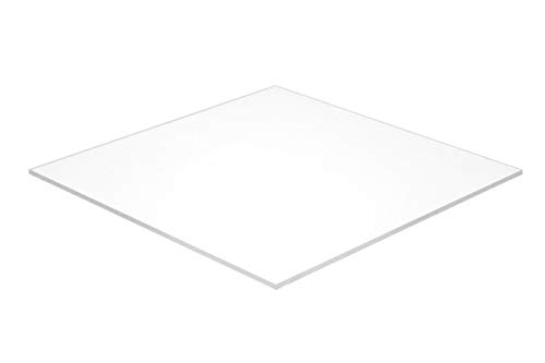 Falken Design Akrilik Pleksiglas Levha, Beyaz Yarı Saydam %55 (2447), 5 x 7 x 1/8