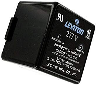 Leviton 7277 277 VAC, 50/60 Hz Max, Geçici Gerilim Dalgalanma Bastırma Modülü, Hi Panel Koruma Sistemi için Kullanılır