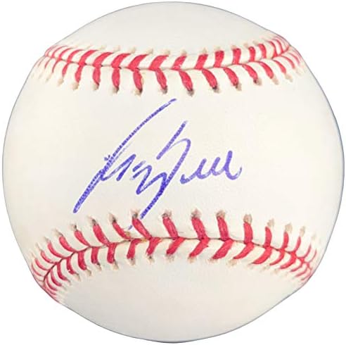 George Bell imzalı imzalı beyzbol major league baseball Toronto Blue Jays PSA COA Beyaz Sox