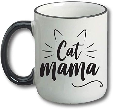 Kedi Mama Komik Kahve Kupa 11 oz-Kedi Severler için Benzersiz Noel Hediyesi Fikri-Kadınlar için Mükemmel Doğum Günü Hediyeleri-Kedi