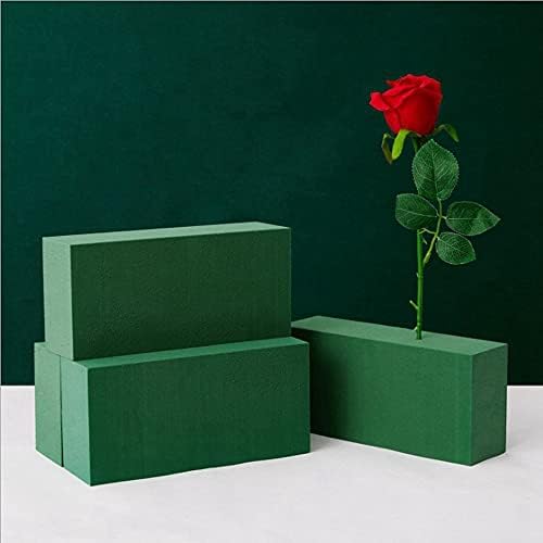 4 Adet Yuvarlak Çiçek Köpük Blokları, yeşil Strafor Blokları ıslak ve kuru Çiçek Köpük Tuğla Çiçek Düzenleme Malzemeleri Zanaat