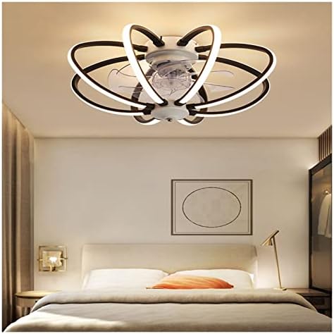 Iskandinav LED tavan vantilatörü dekorasyon için ışıkları ile Salon yatak odası lambası Oturma Odası yemek odası iç mekan aydınlatması